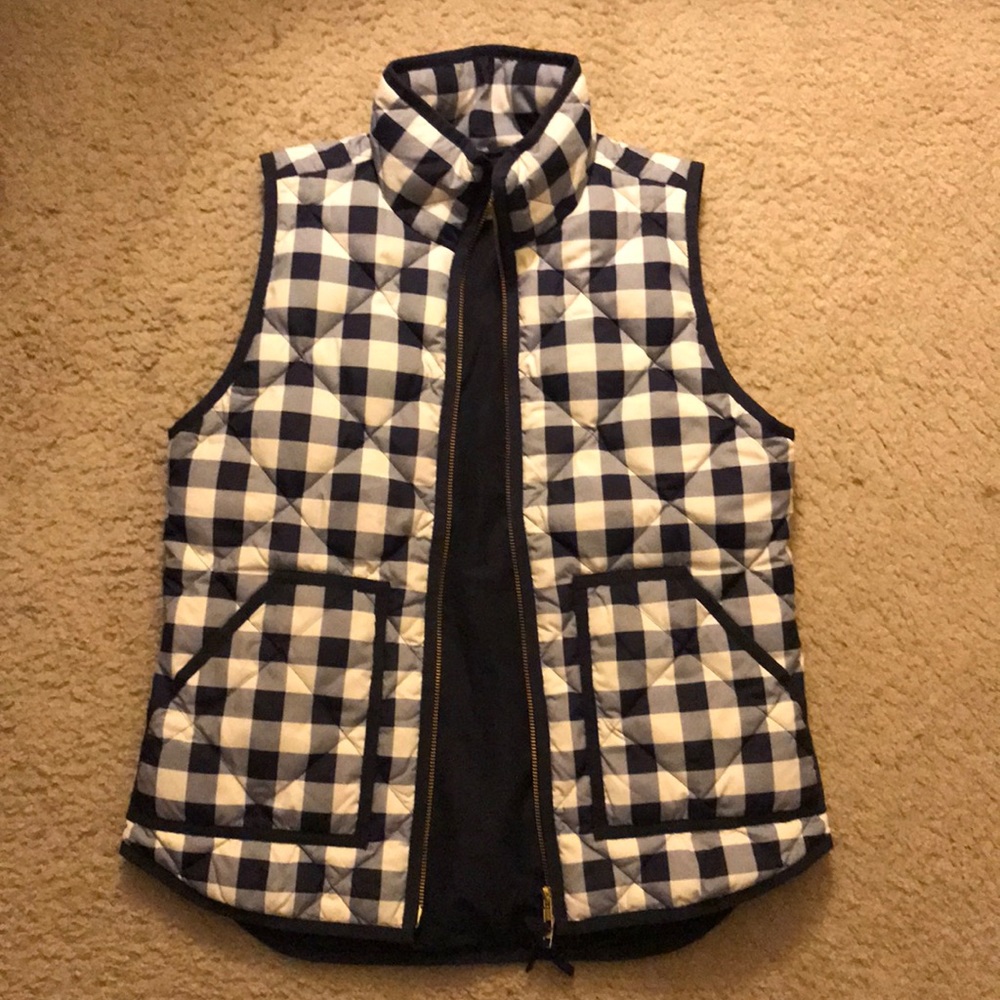 Like New JCrew Puffer Vest Size XS